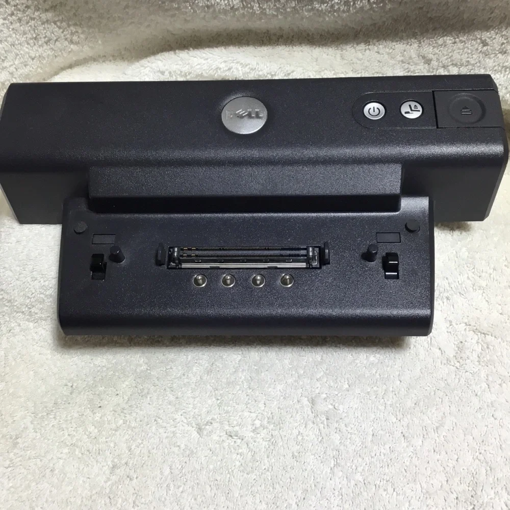 Dell Pro 1X laptop base station, charges and keeps attachments connected